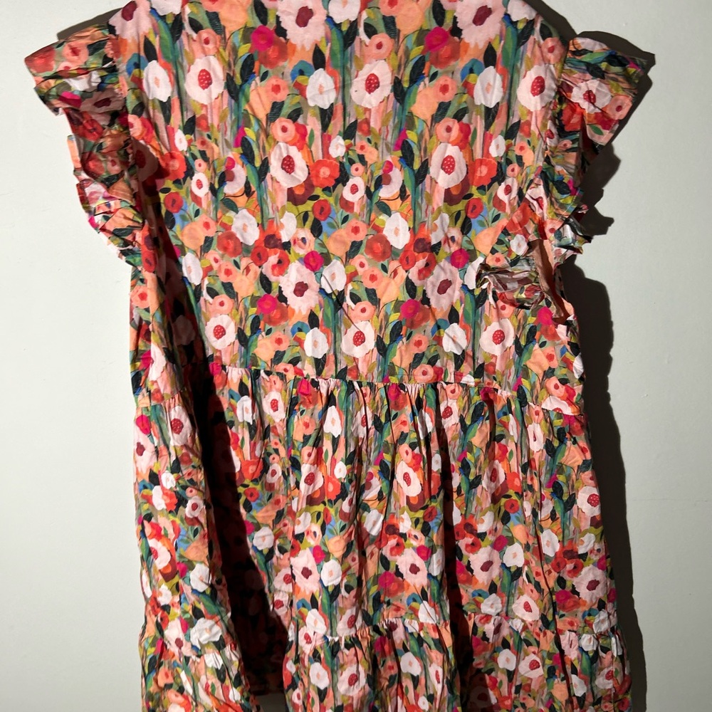 Chic Soul Floral Midi Dress - Multicolor - Picture 4 of 5